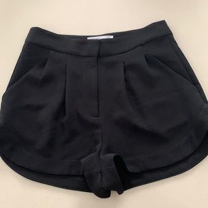 BCBGeneration black pleated shorts
